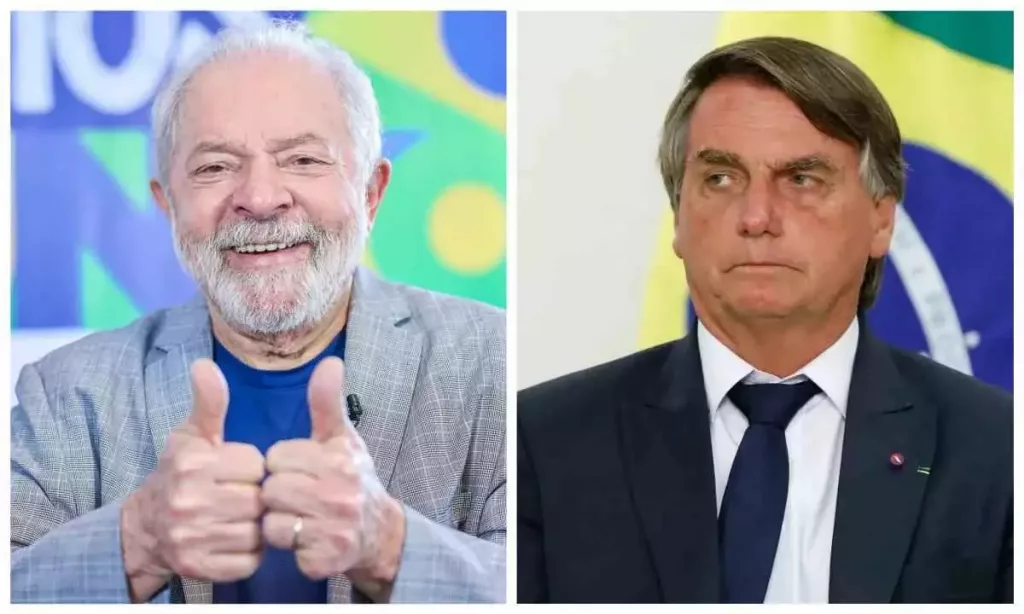 Lula e Bolsonaro