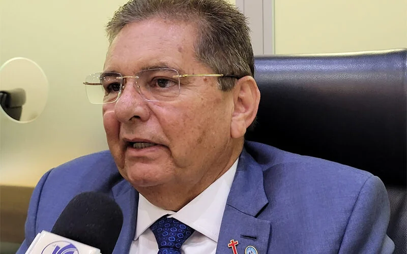 “Temos o melhor nome para ser candidato a governador”, afirma Adriano Galdino ao ser questionado sobre Hugo Motta